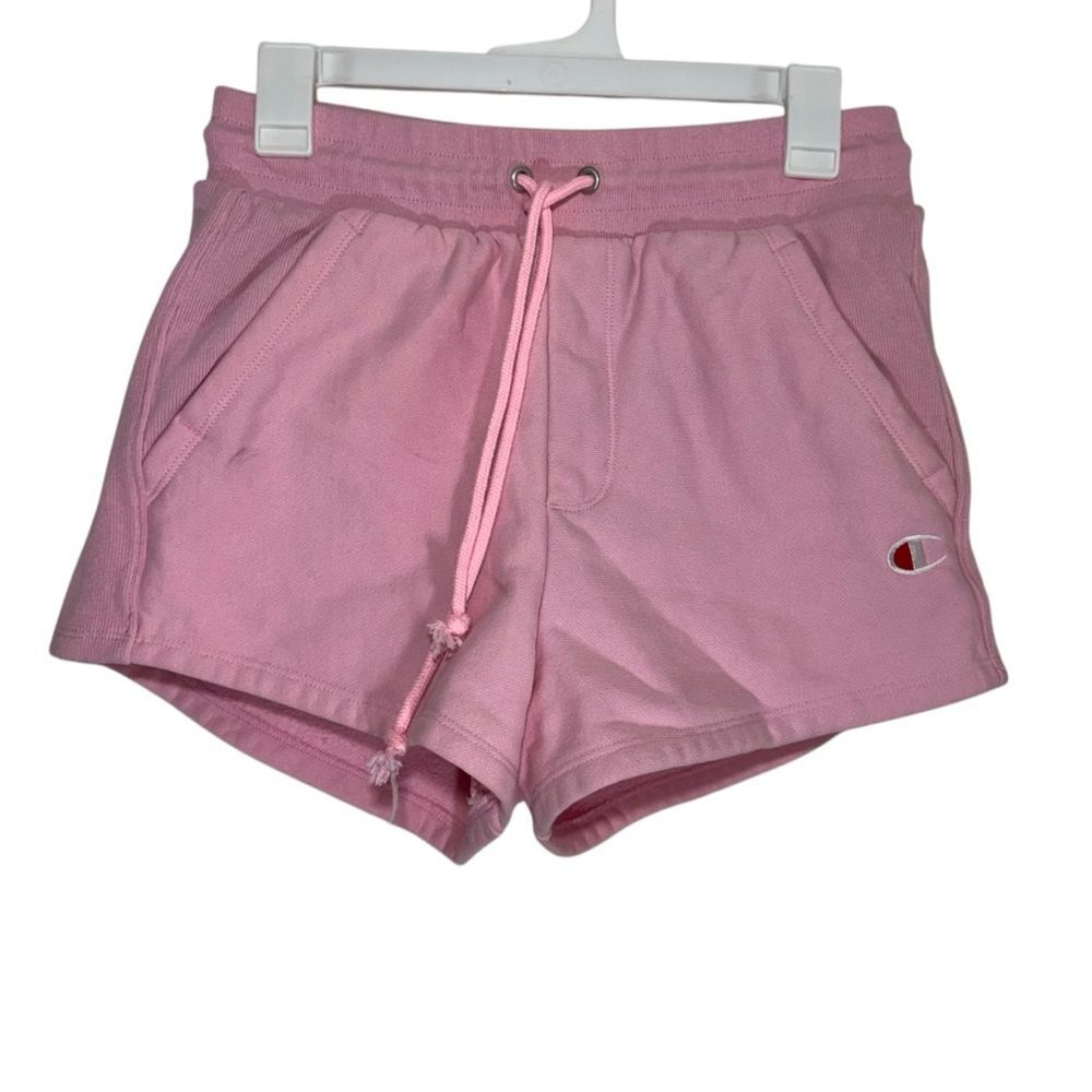 Champion Pink Drawstring Athletic Sweat Shorts